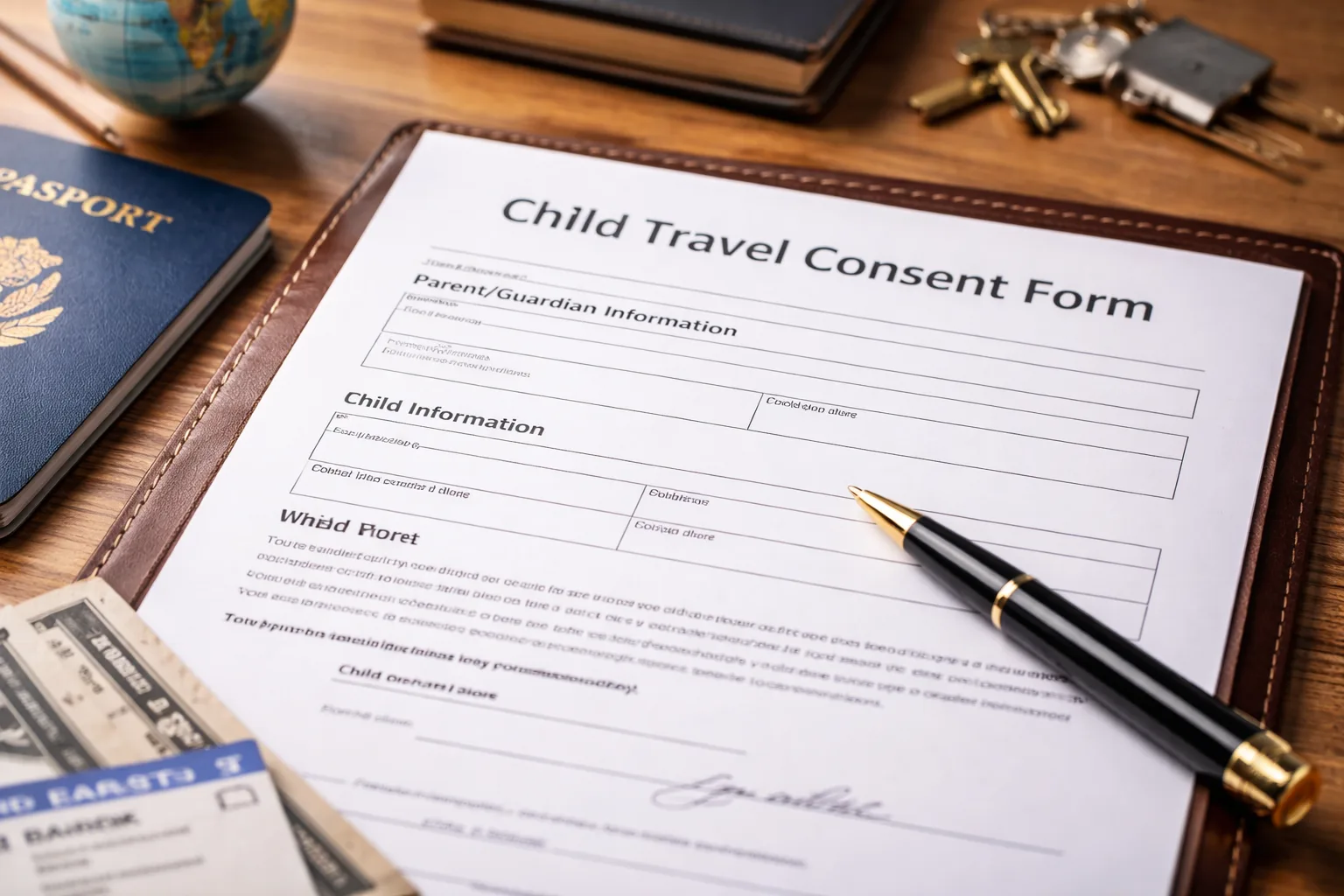 child travel consent form