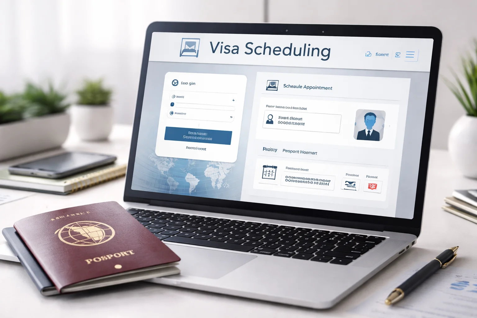 can i create two account visascheduling