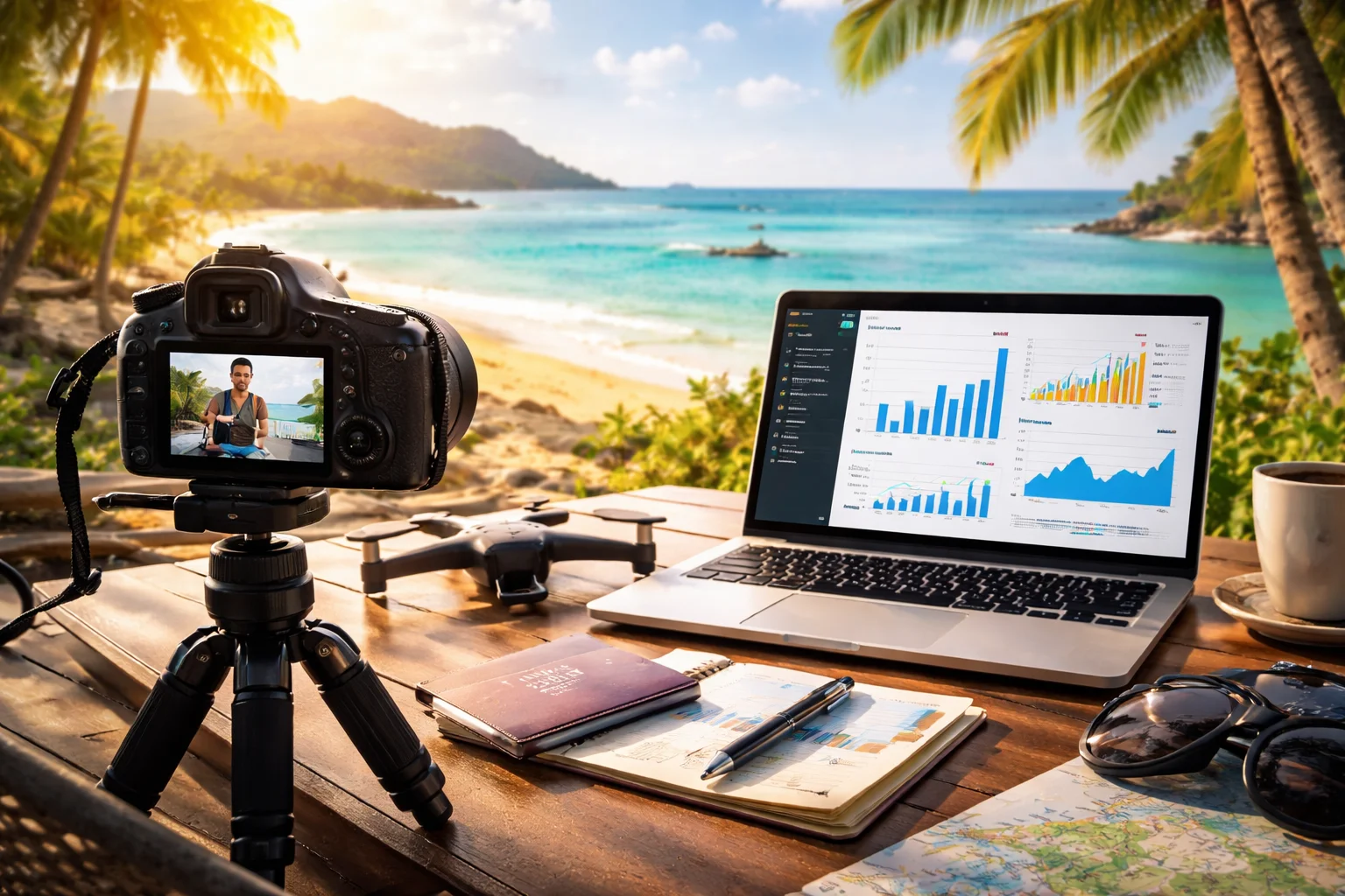 how do travel vloggers make money