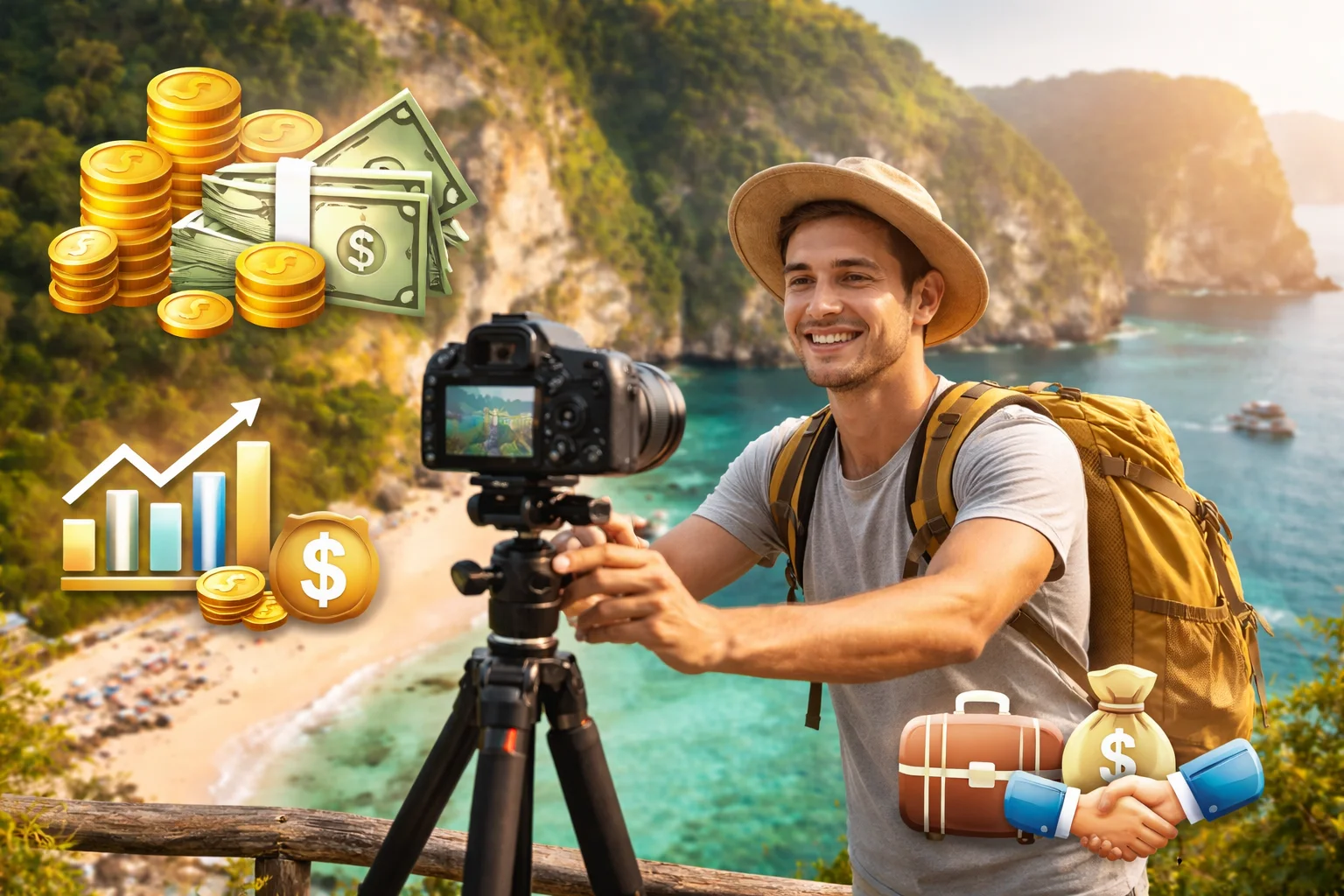 how much do travel youtubers make
